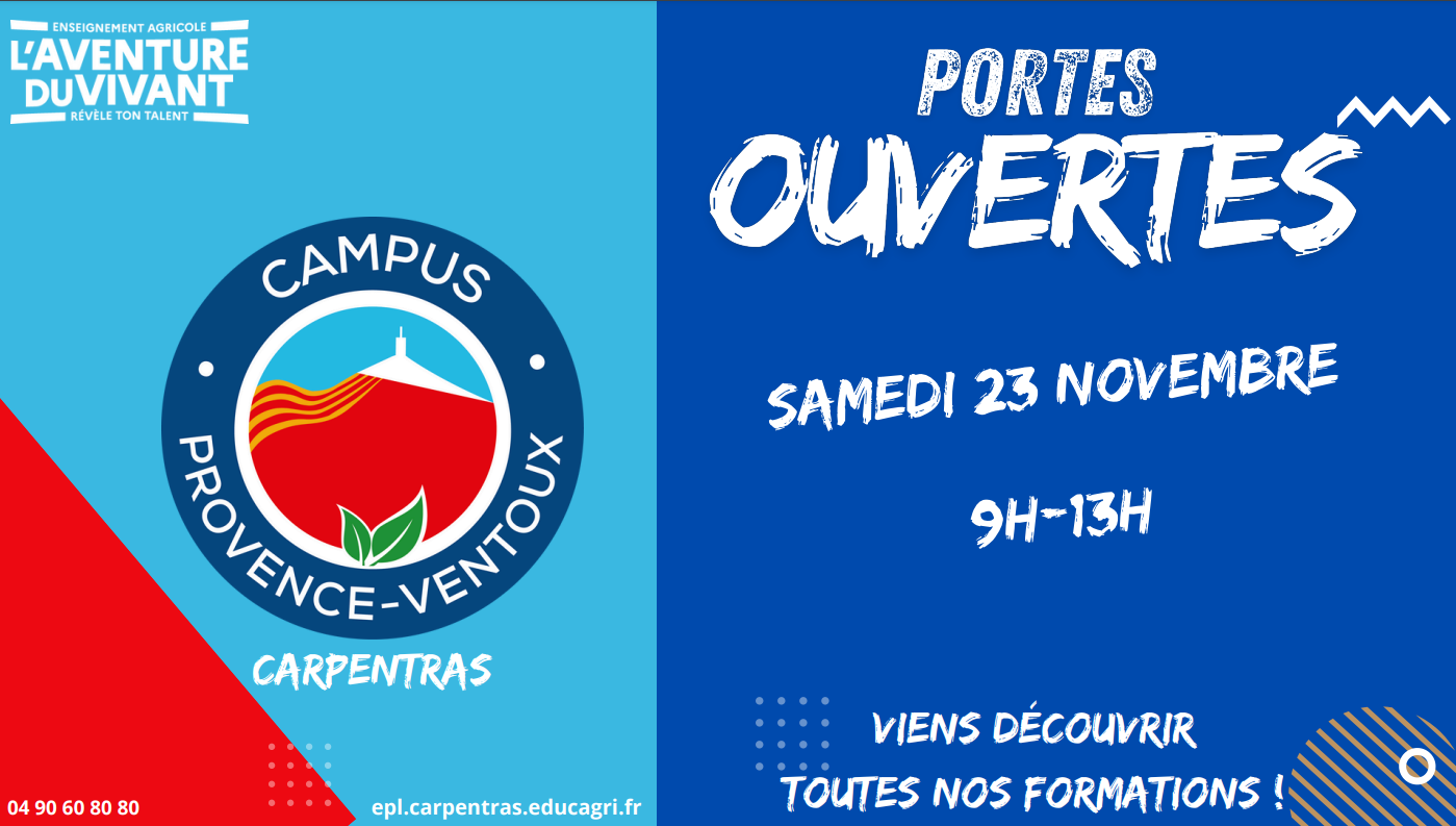 Journée Portes ouvertes au lycée Louis Giraud le 23 novembre 2024